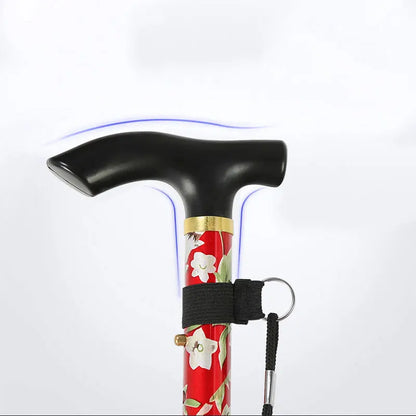 “Trusty Foldable Cane – Your Walking & Hiking Companion” ✅