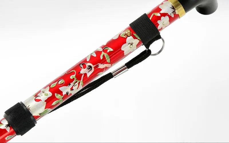 “Trusty Foldable Cane – Your Walking & Hiking Companion” ✅