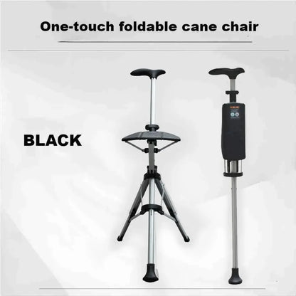 Medical Folding Cane with Seat