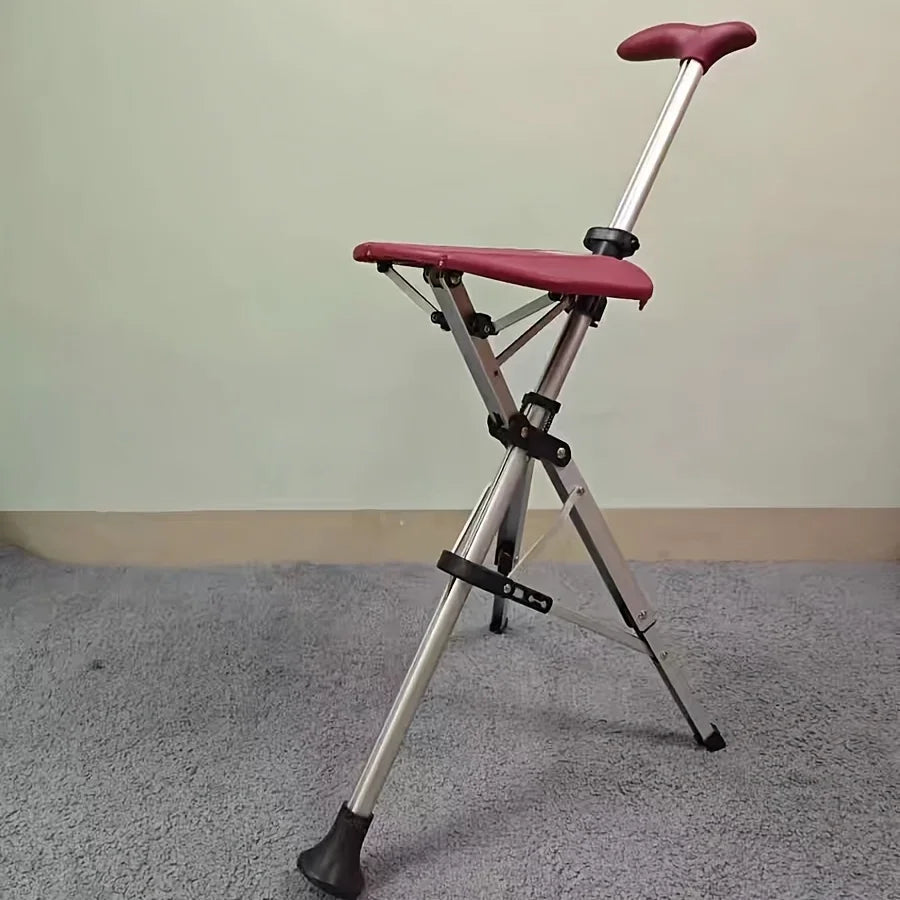 Medical Folding Cane with Seat