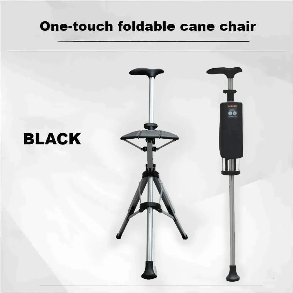 Medical Folding Cane with Seat